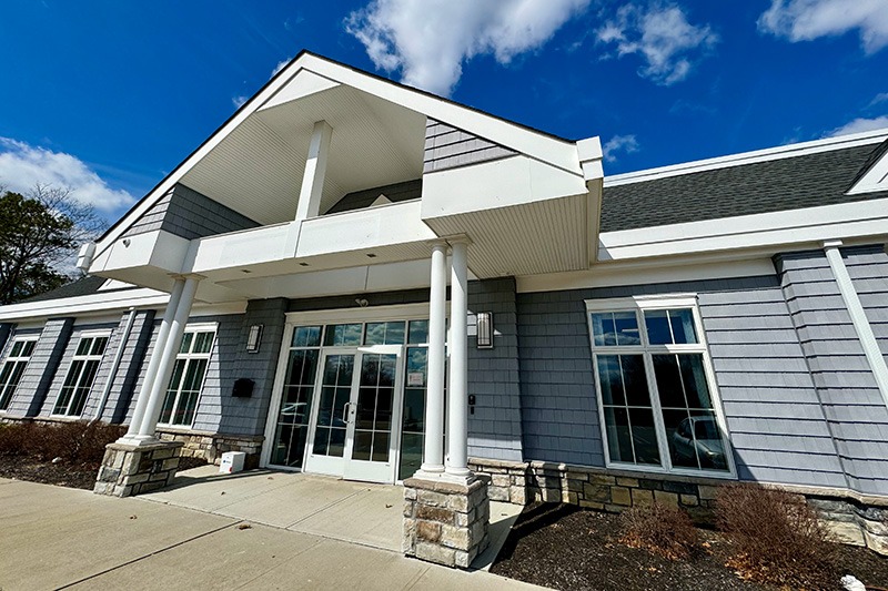 outside view of office building